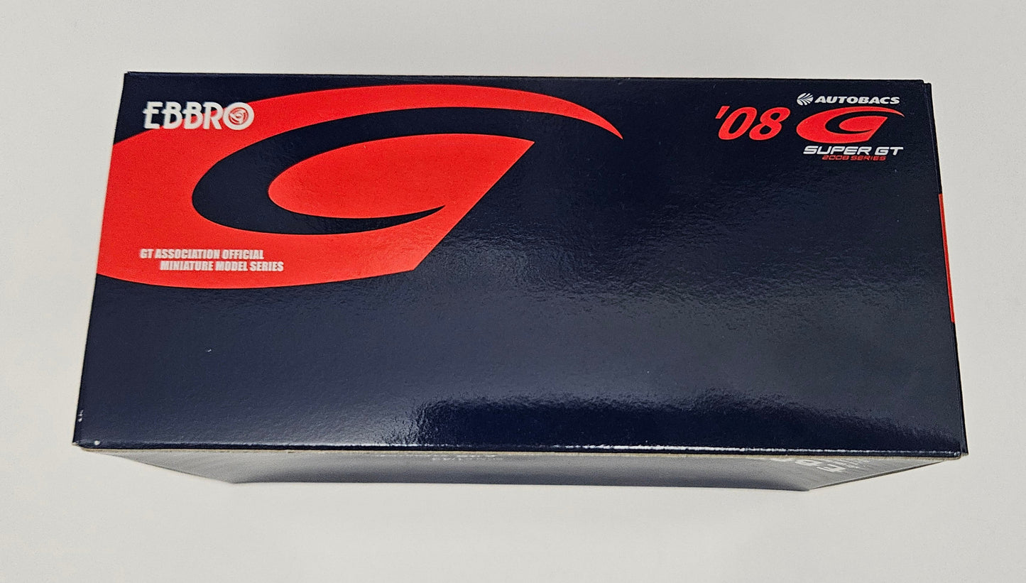 EBBRO 1/43 2008 SUPER GT 500 MOTUL AUTECH GT-R FUJI TEST #22