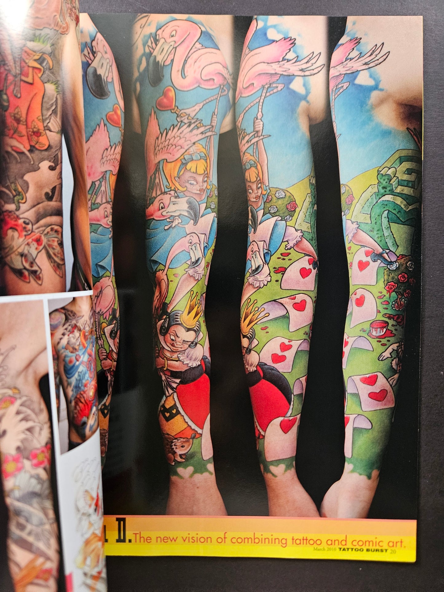 Tattoo Burst Magazine - Volume 54 - March 2010
