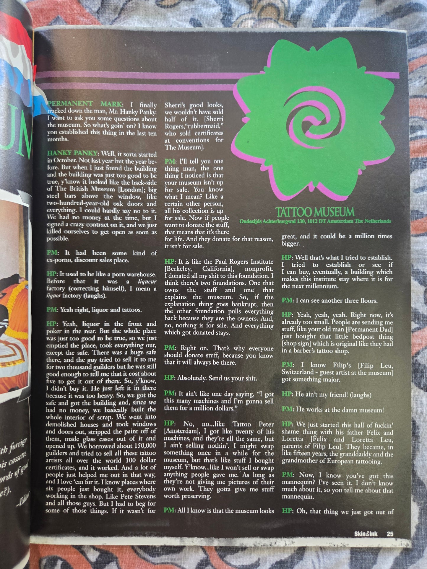 Skin & Ink Magazine - July 1997