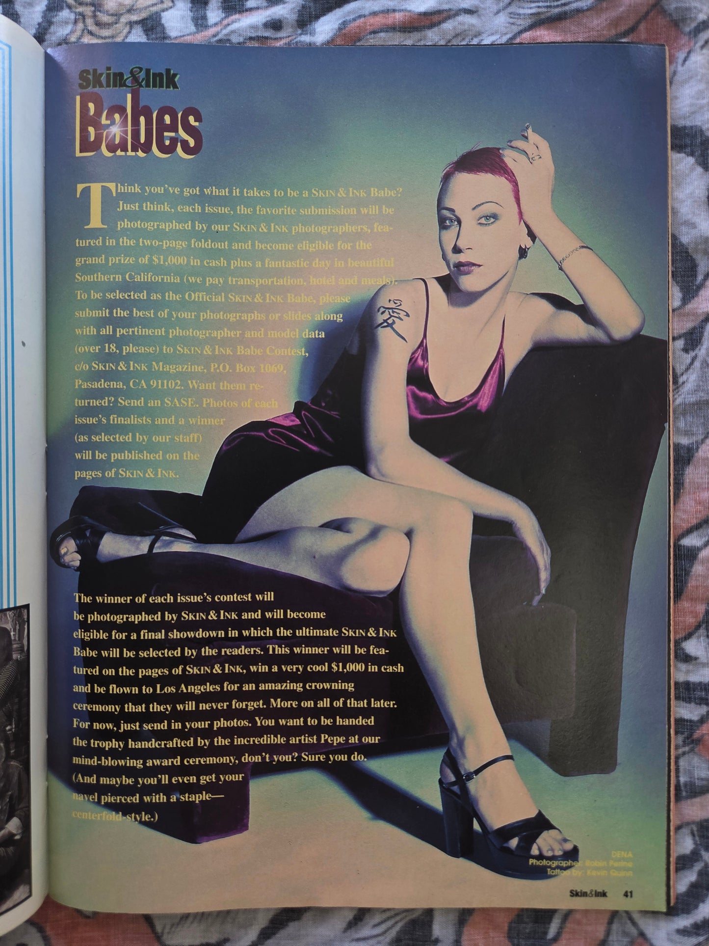 Skin & Ink Magazine - July 1997