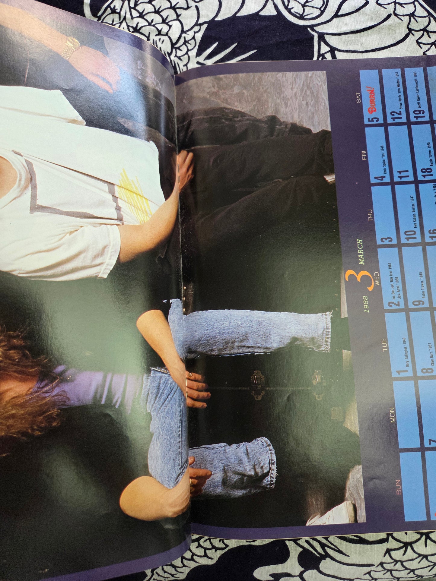 BURRN! Heavy Metal Music Magazine (1988)