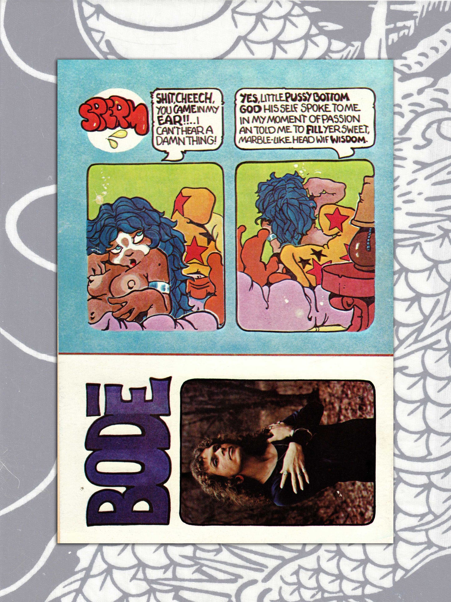 Cheech Wizard: Schizophrenia - Vaughn Bodē (1973)