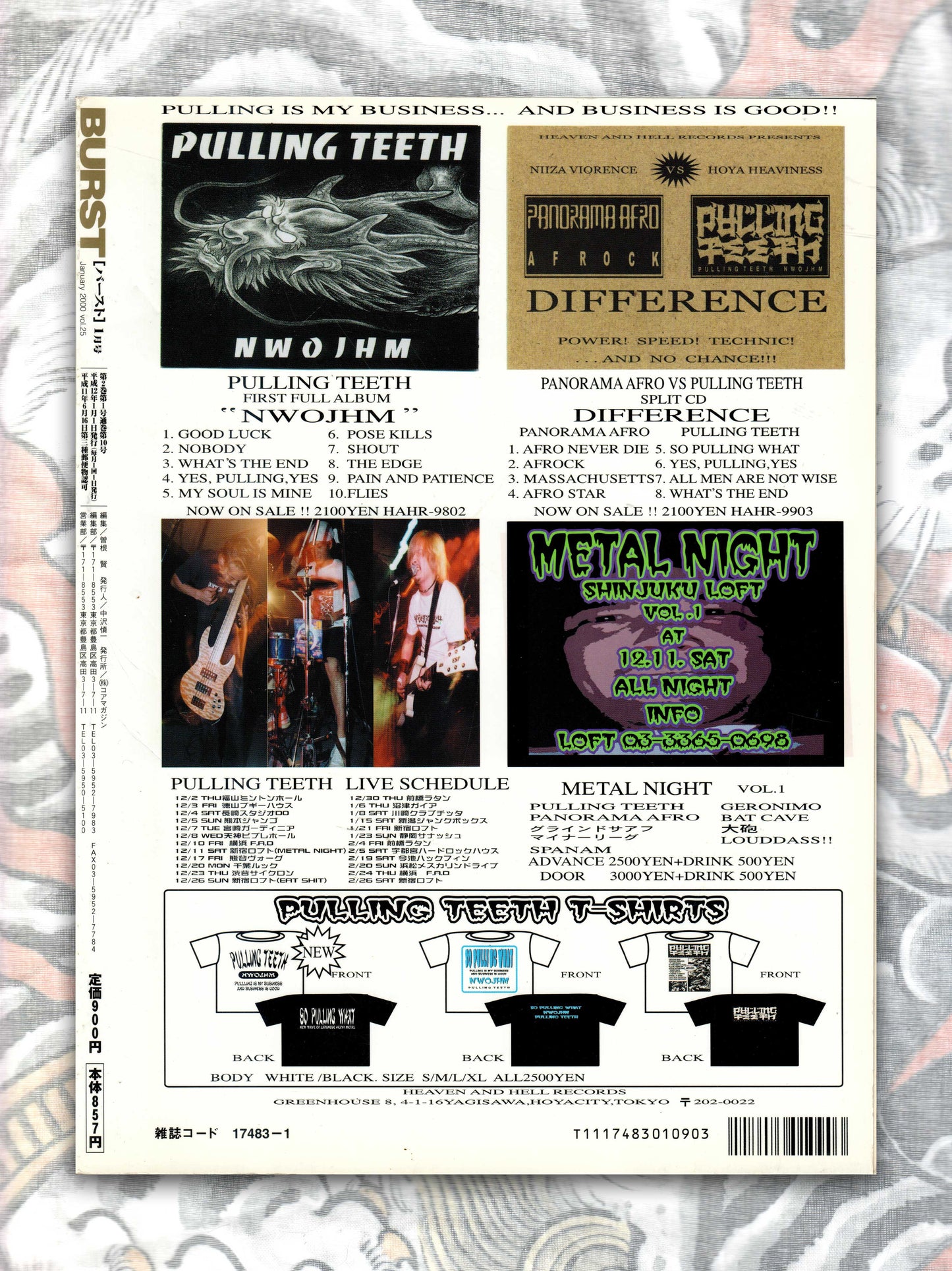 Burst Magazine - Volume 25 - January 2000