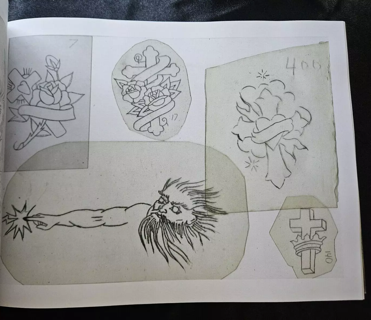 Classic Tattoo Stencils 2 : More Designs in Acetate