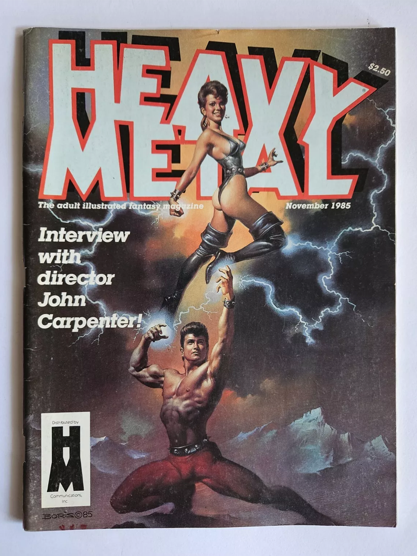 Heavy Metal - November 1985 (John Carpenter Interview)