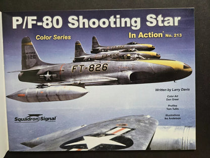 Aircraft 1213 (213) - P/F-80 Shooting Star In Action - Squadron Signal