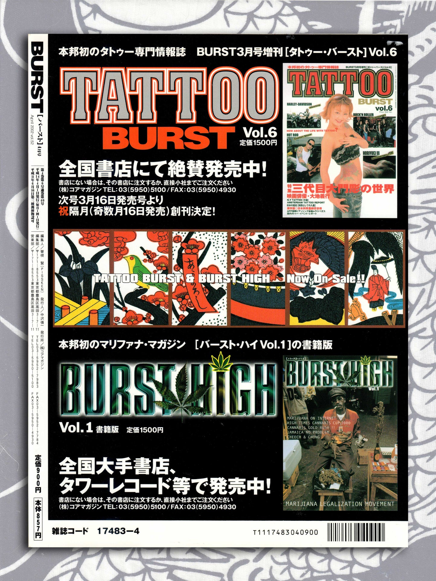 BURST Magazine - April 2002