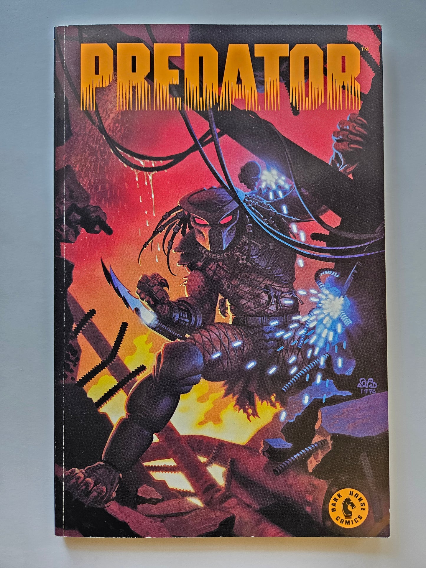 Predator TPB (1990 Dark Horse) 1st Edition Signed x3!