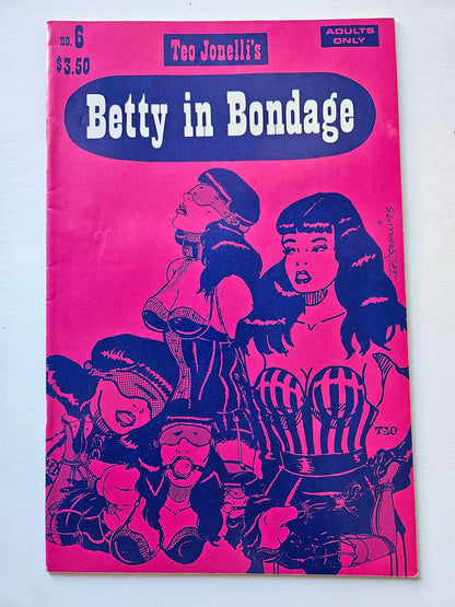 BETTY PAGE IN BONDAGE # 6 - TEO JONELLI (1993)