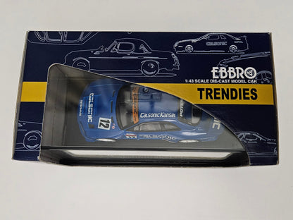 EBBRO 1/43 Nissan CALSONIC SKYLINE GT-R JGTC 2000