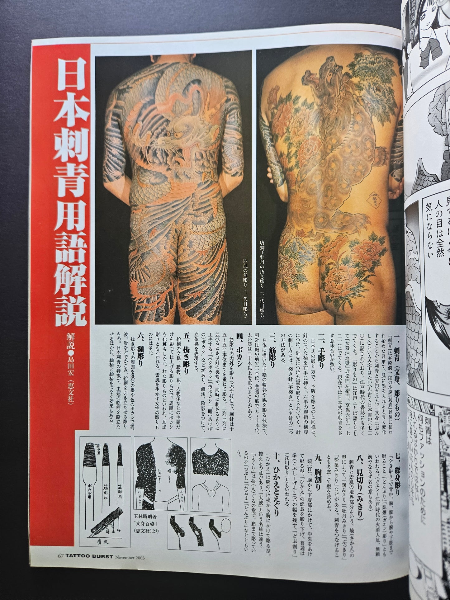 Tattoo Burst Magazine - November 2003