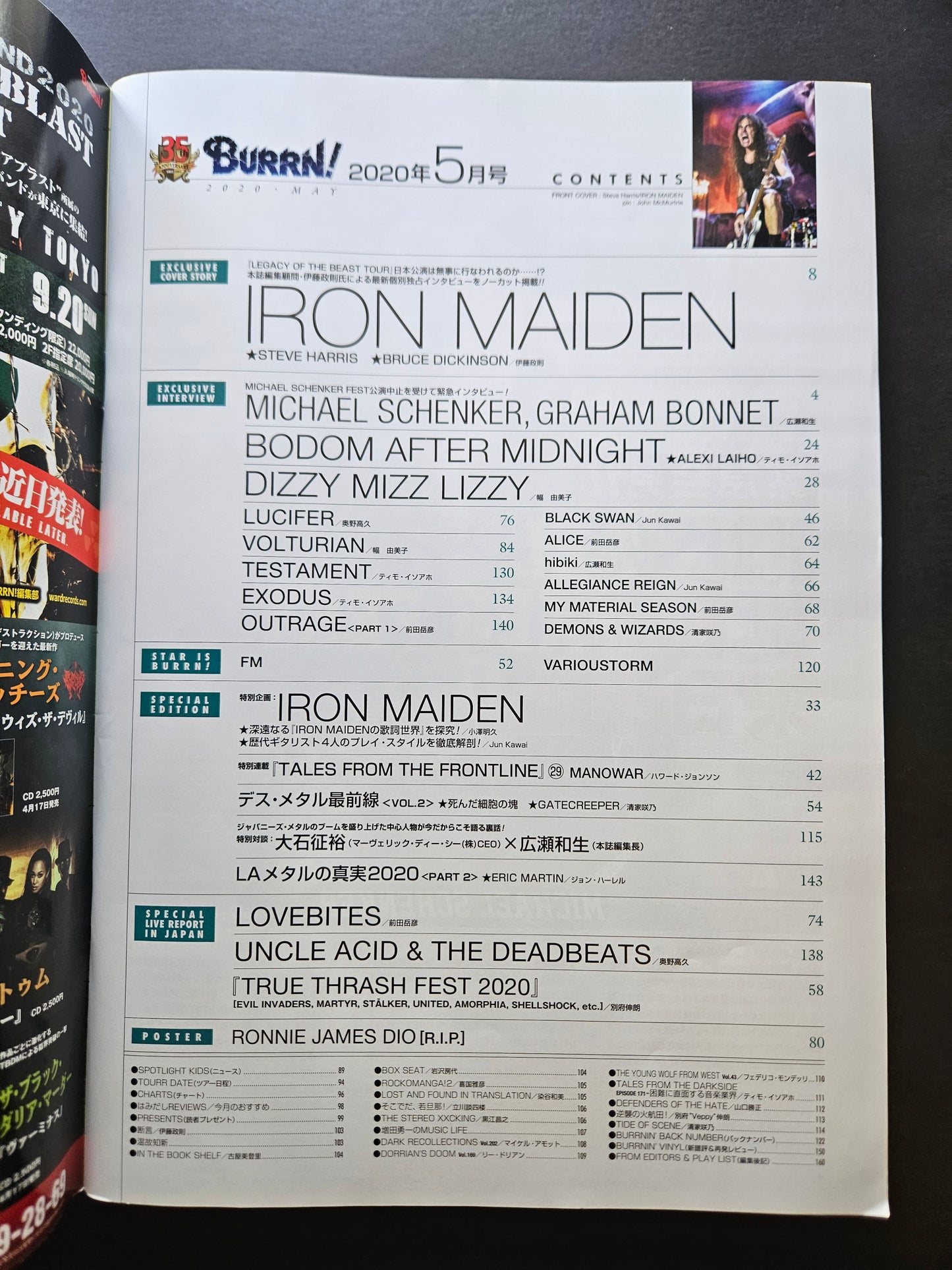 BURRN! The Heaviest Heavy Metal Magazine - May 2020