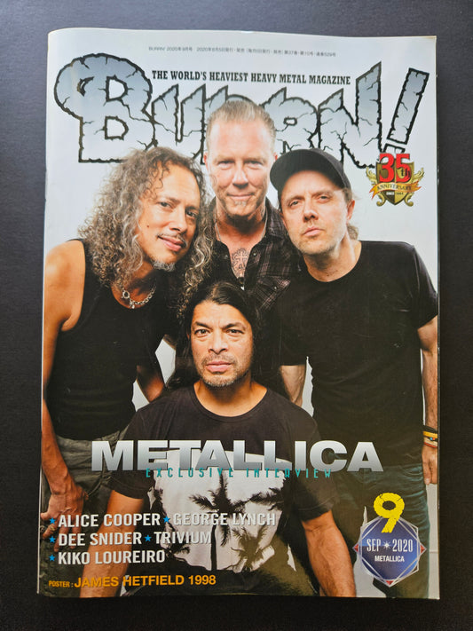 BURRN! The Heaviest Heavy Metal Magazine - September 2020
