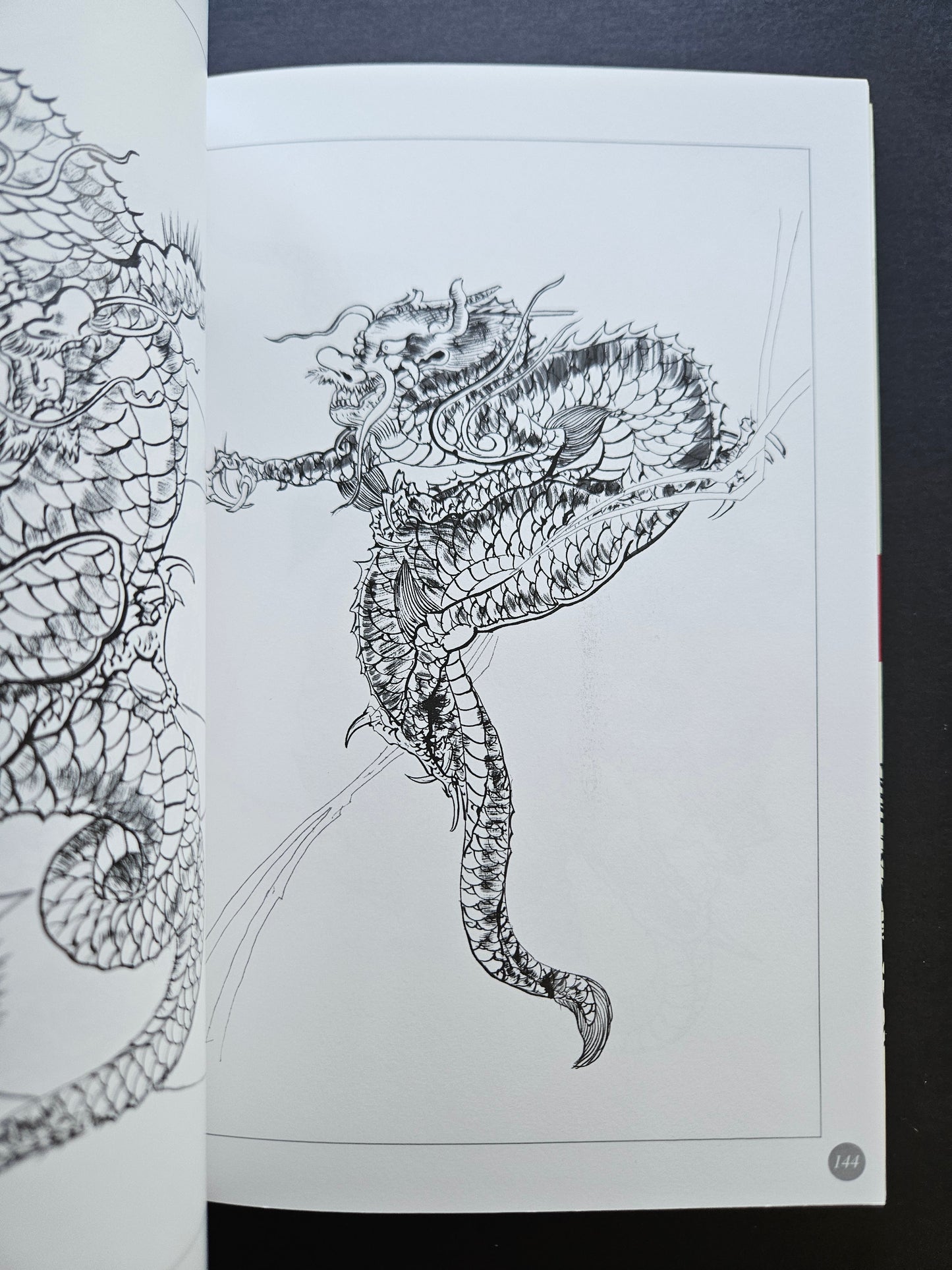 Traditional Dragon Designs by Tansai Terano (2023)