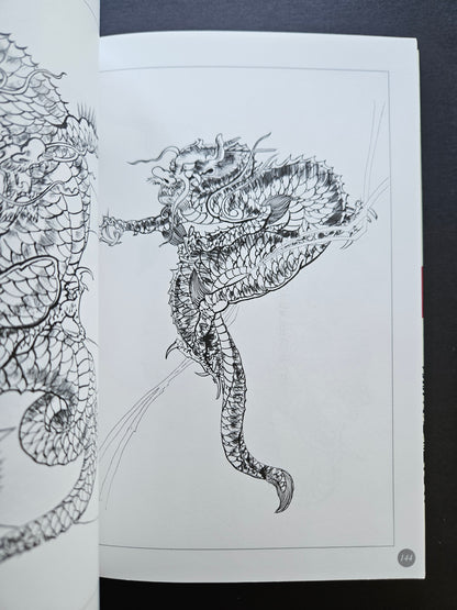 Traditional Dragon Designs by Tansai Terano (2023)