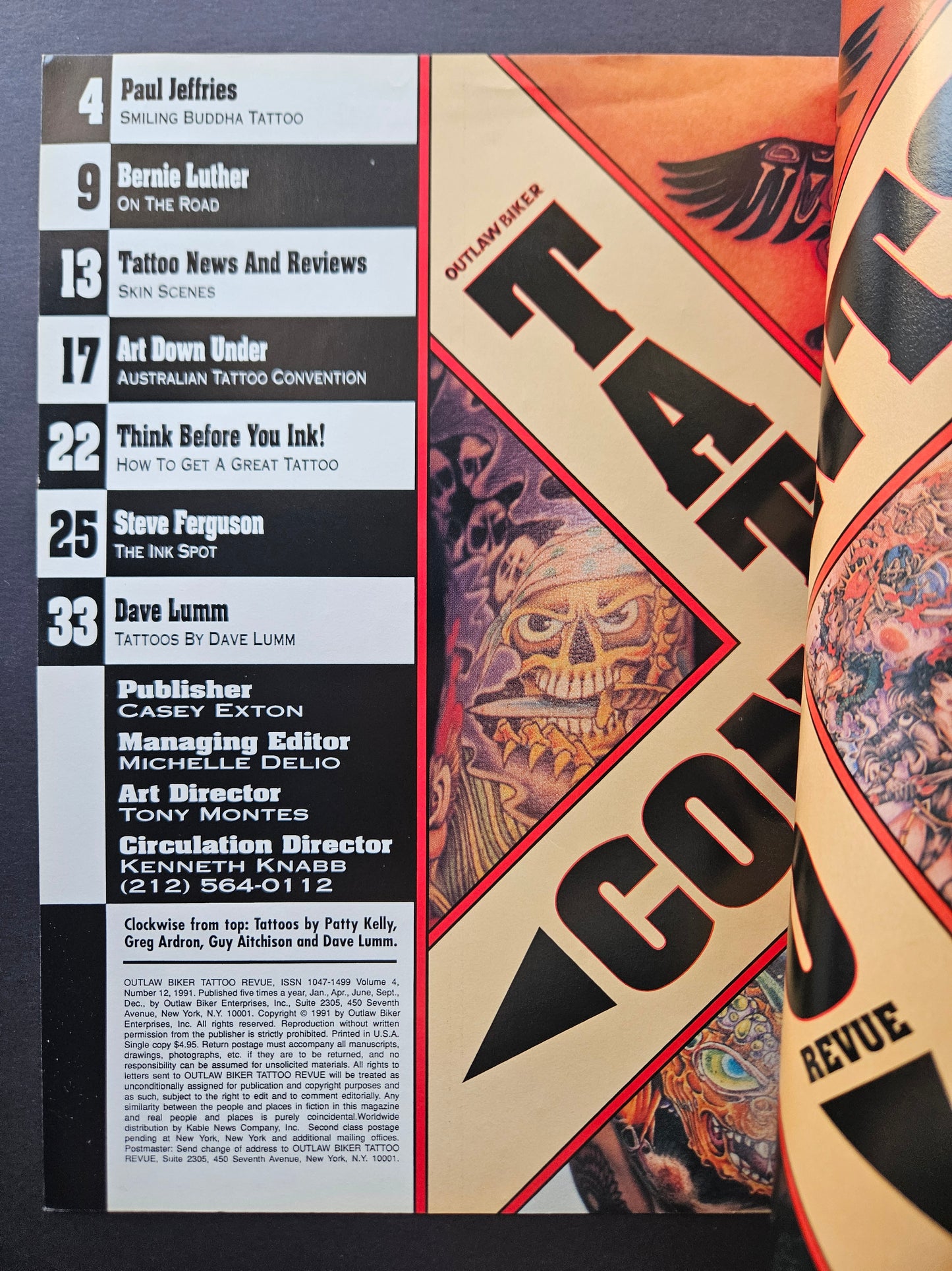 Tattoo Revue #12 - 1991