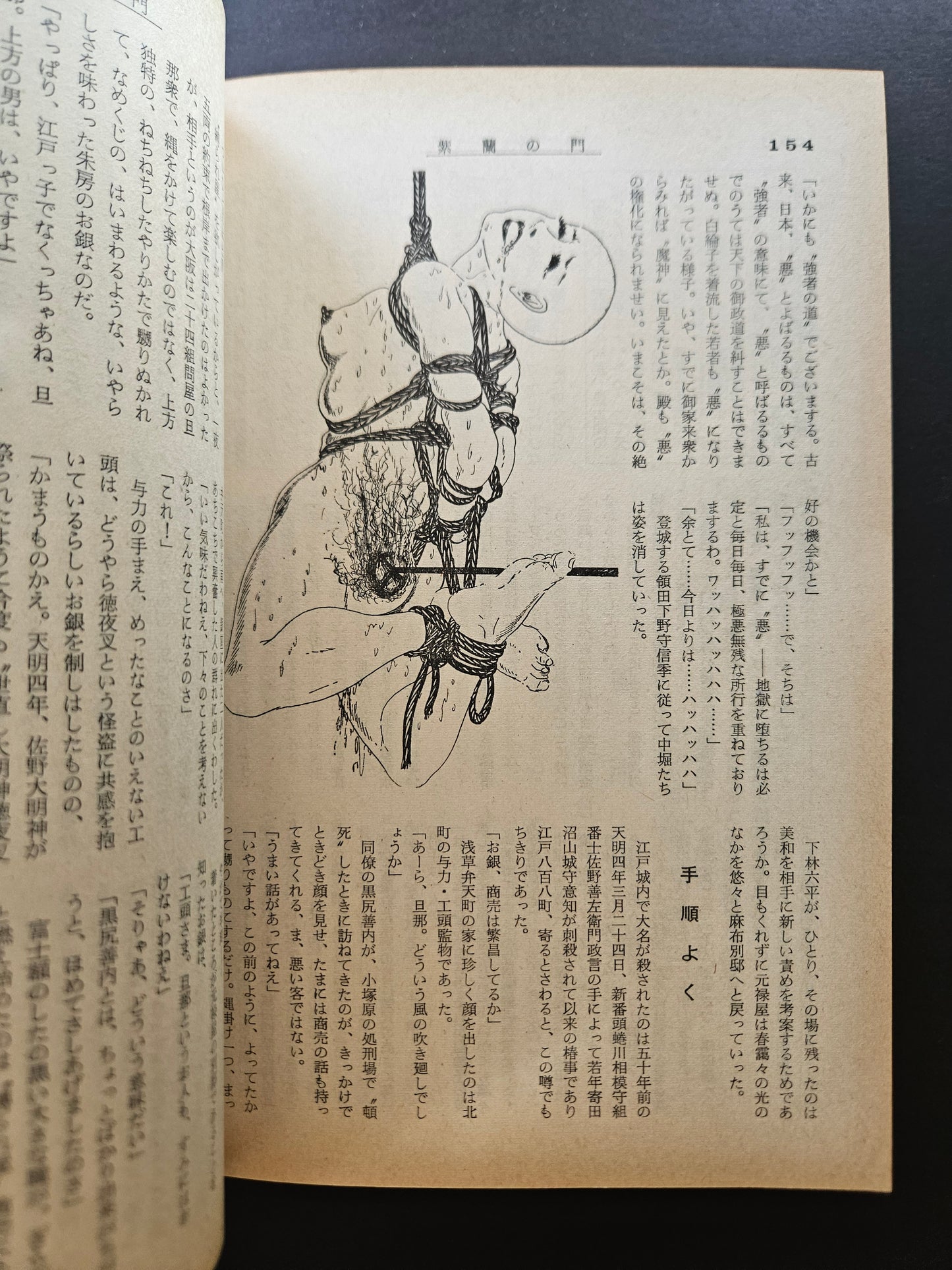Kitan Club - Vintage Kinbaku Magazine - February 1975
