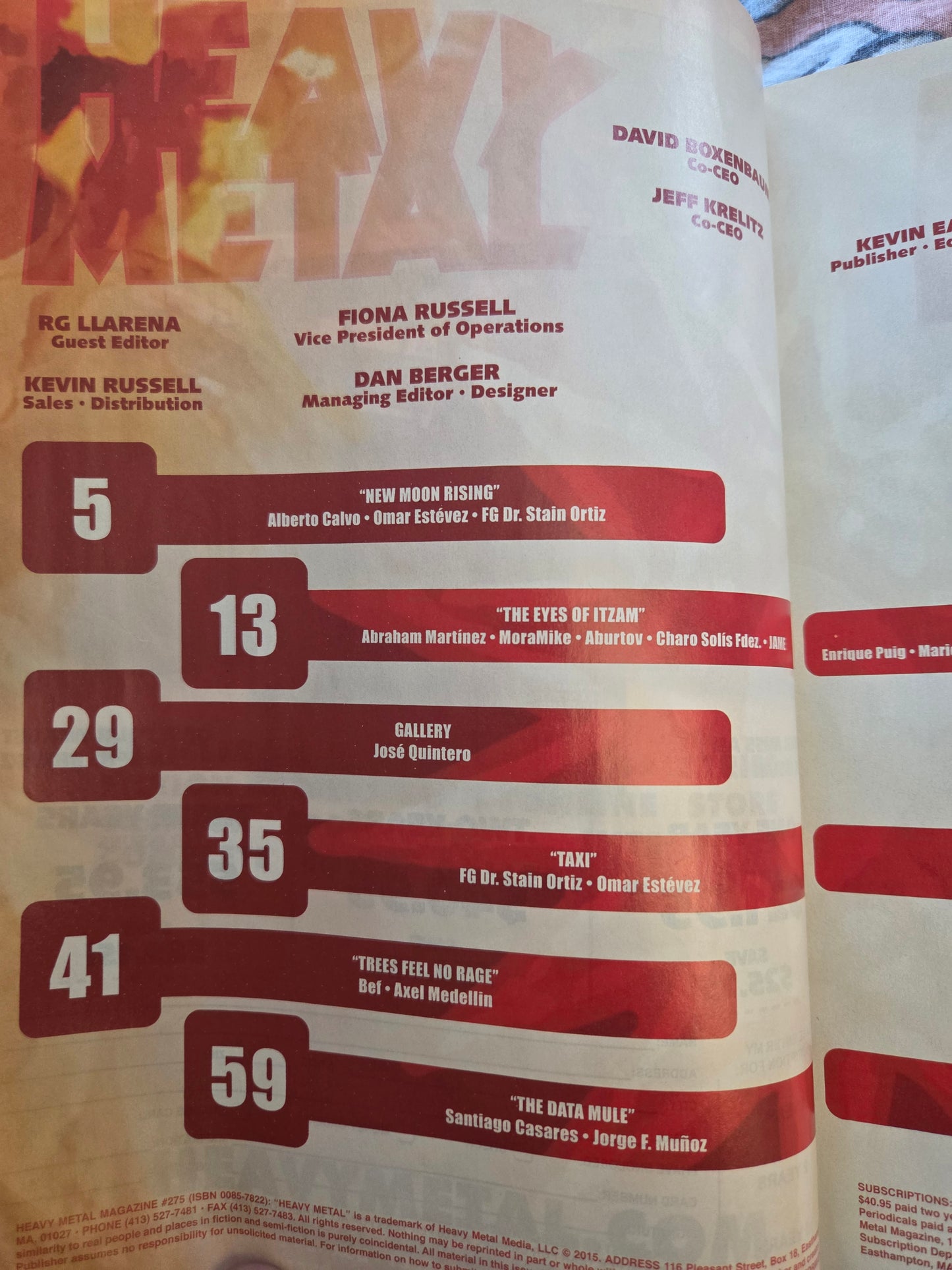 Heavy Metal Magazine - July 2015