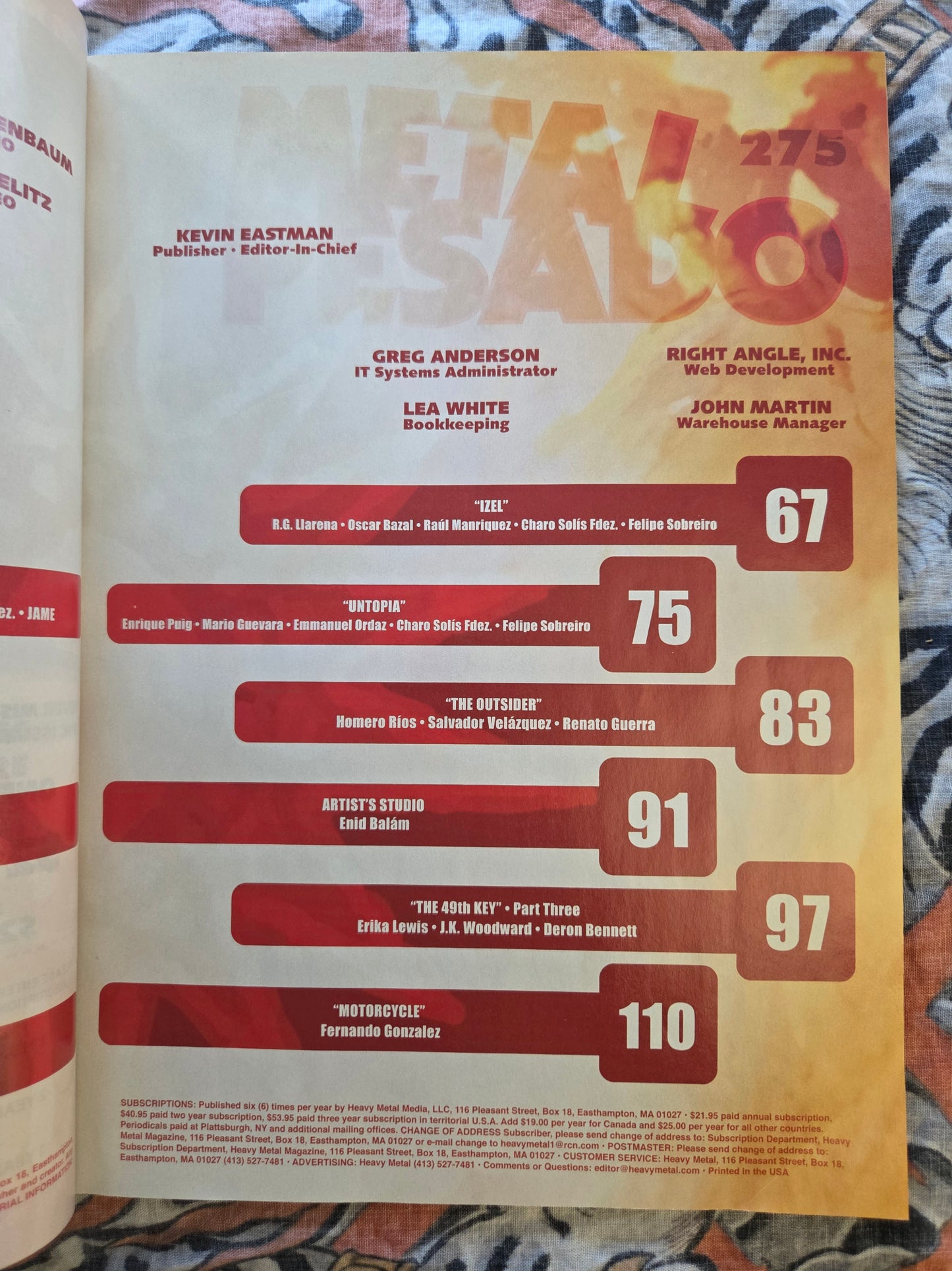 Heavy Metal Magazine - July 2015