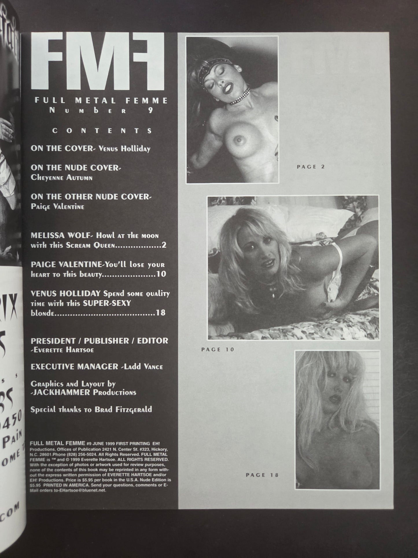 FMF - Full Metal Femme - Issue 9 (1999)