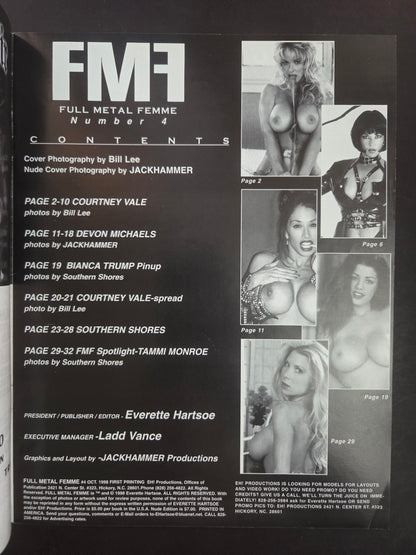 FMF - Full Metal Femme - Issue 4 (1998)