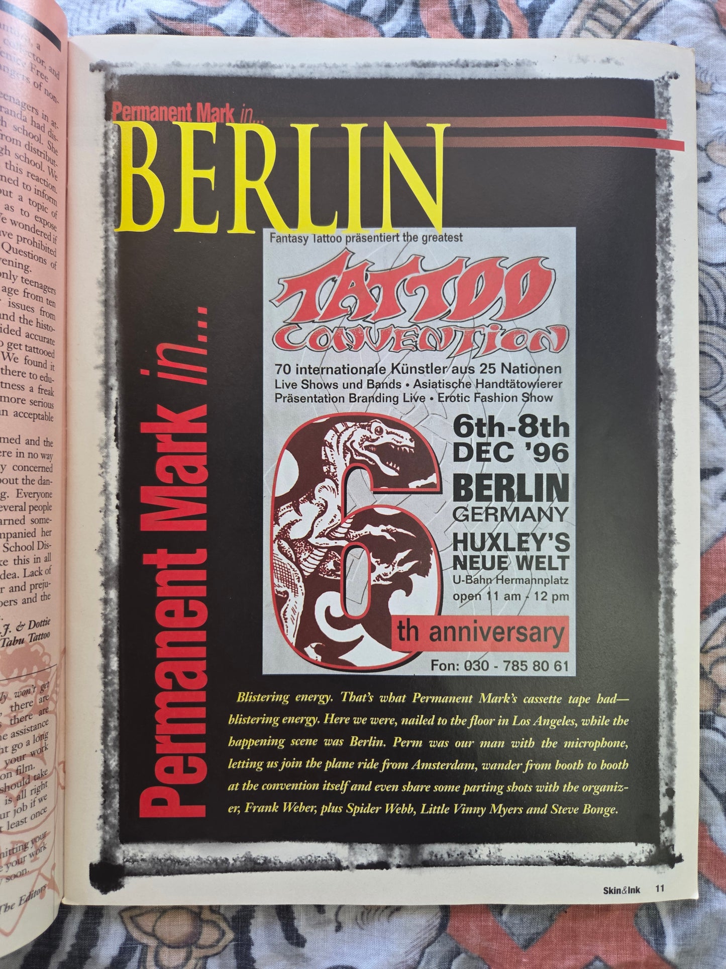Skin & Ink Magazine - May 1997