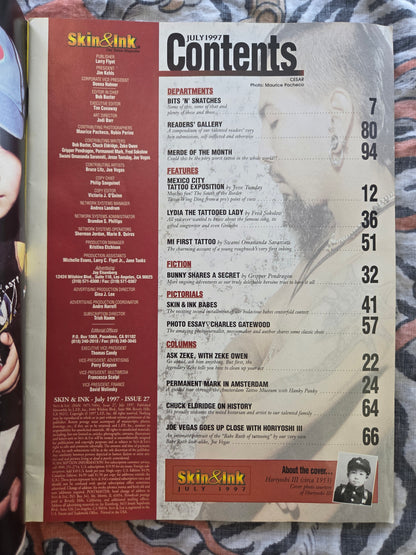 Skin & Ink Magazine - July 1997