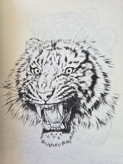 One Hundred Tigers - Chinese Drawing Study (2014)