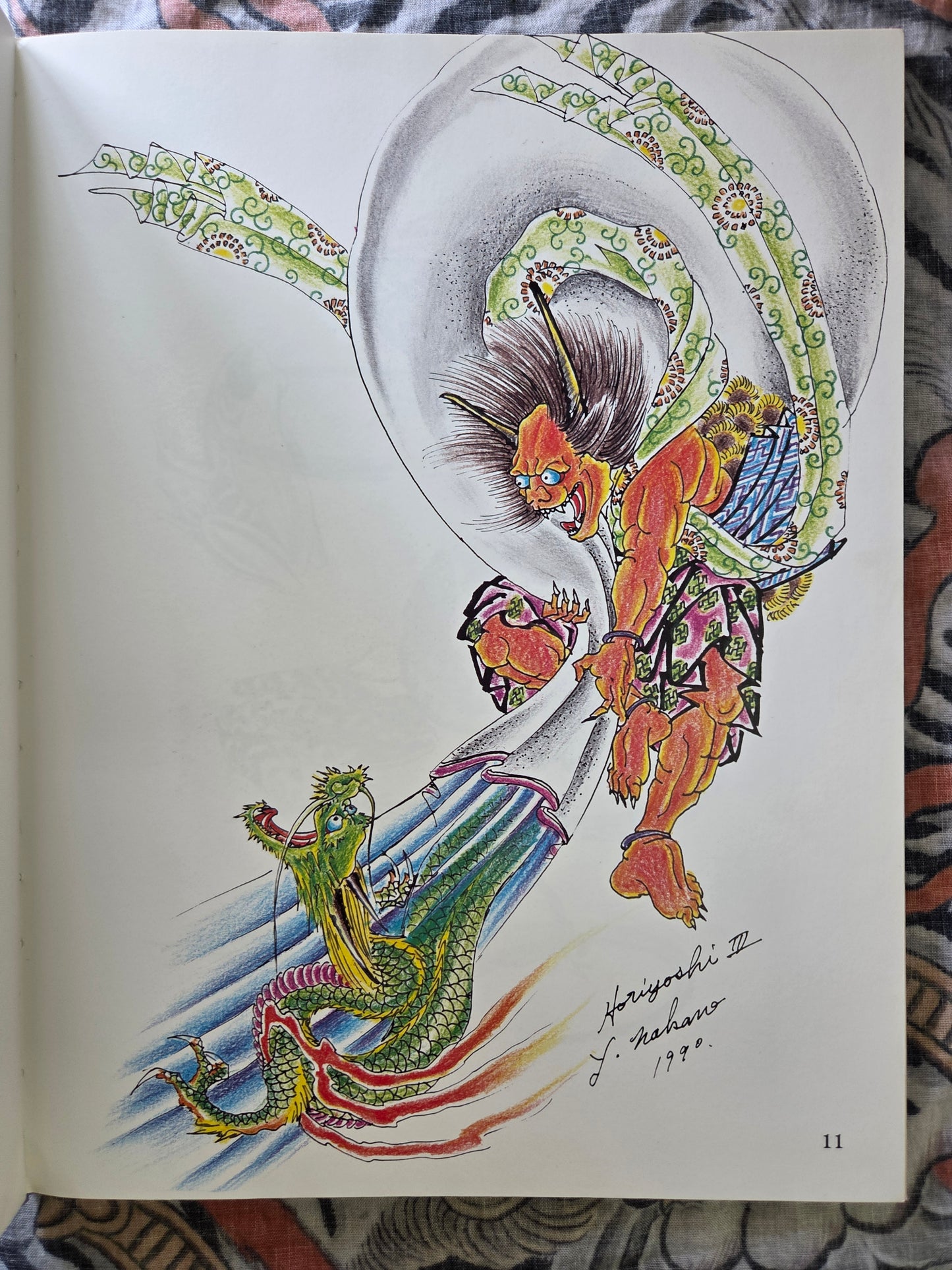 Tattoo Designs of Japan - Horiyoshi III (1990)