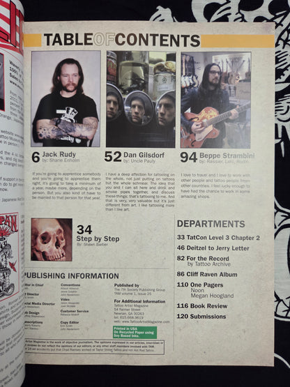 Tattoo Artist Magazine #25 (2011)