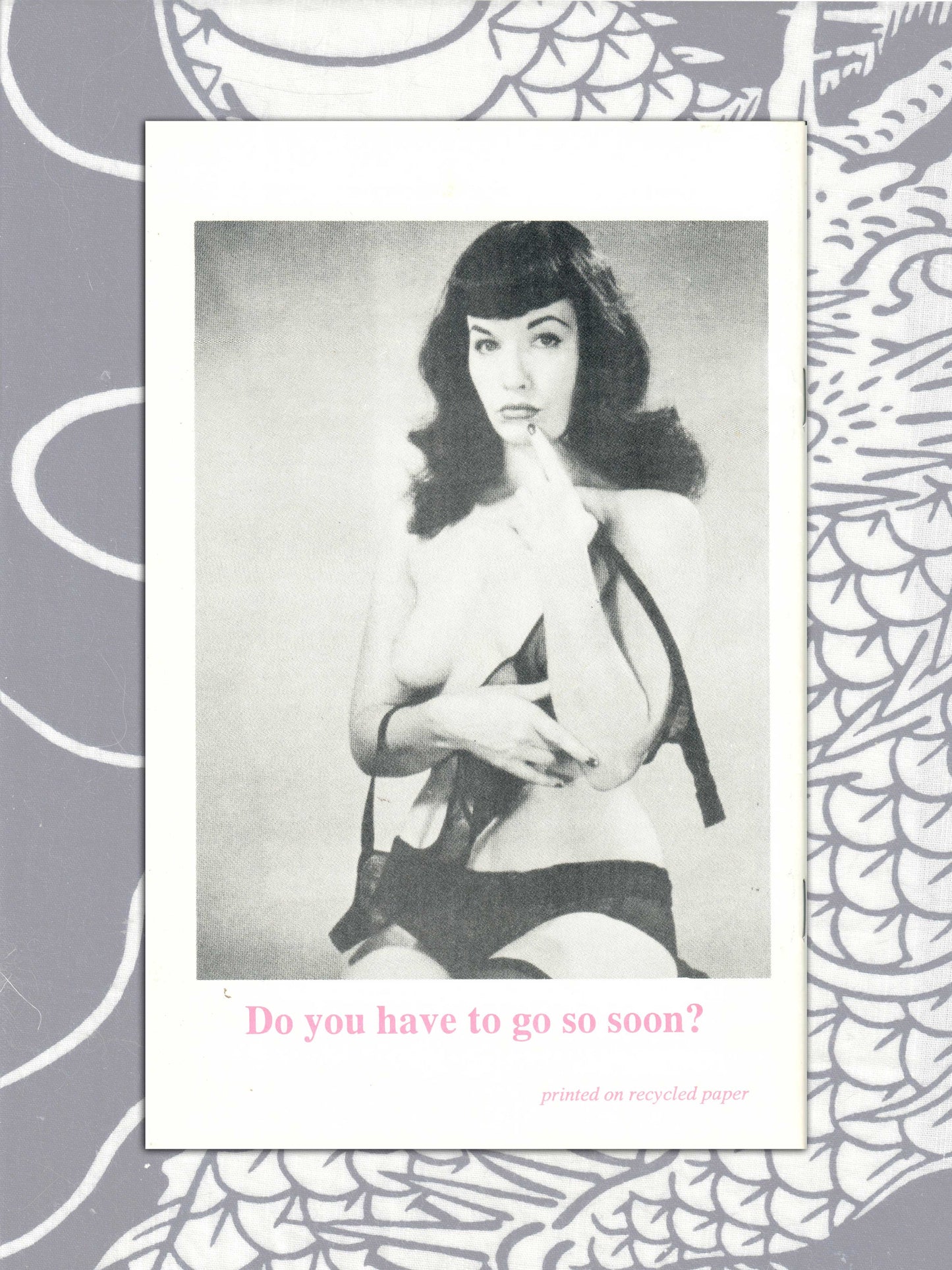 Fond Memories - Bettie Page Newsletter (1994)