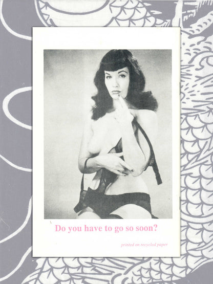 Fond Memories - Bettie Page Newsletter (1994)