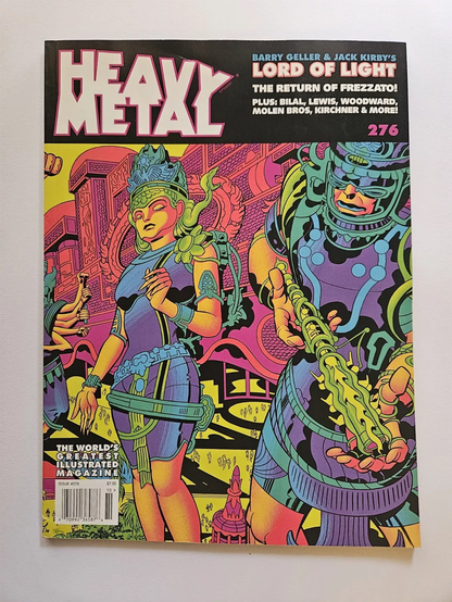 HEAVY METAL MAGAZINE 276 JACK KIRBY September 2015 Cover A