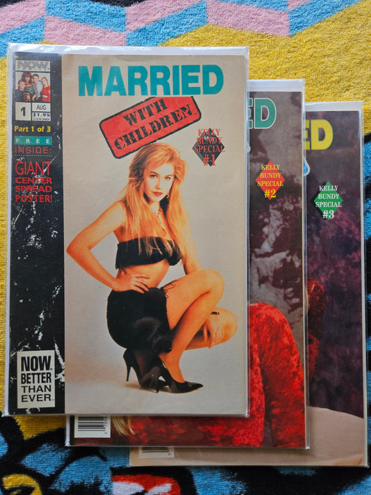 Married With Children Kelly Bundy Special (Now Comics) Complete Set