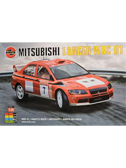 Airfix Mitsubishi Lancer WRC 01 1/24 Model Kit #07405