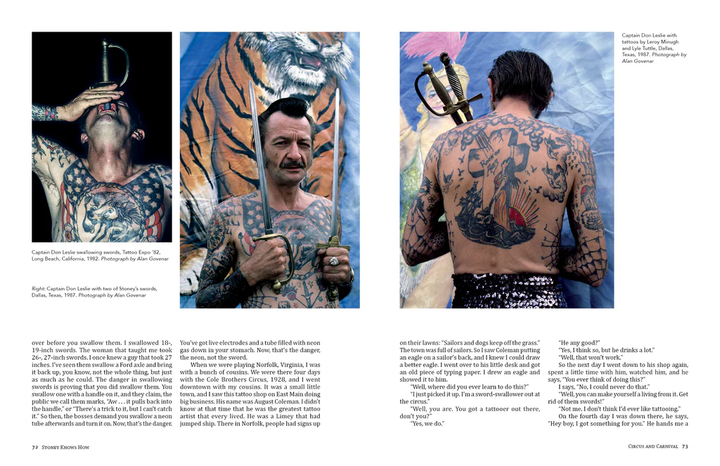 Stoney Knows How: Life As A Sideshow Tattoo Artist