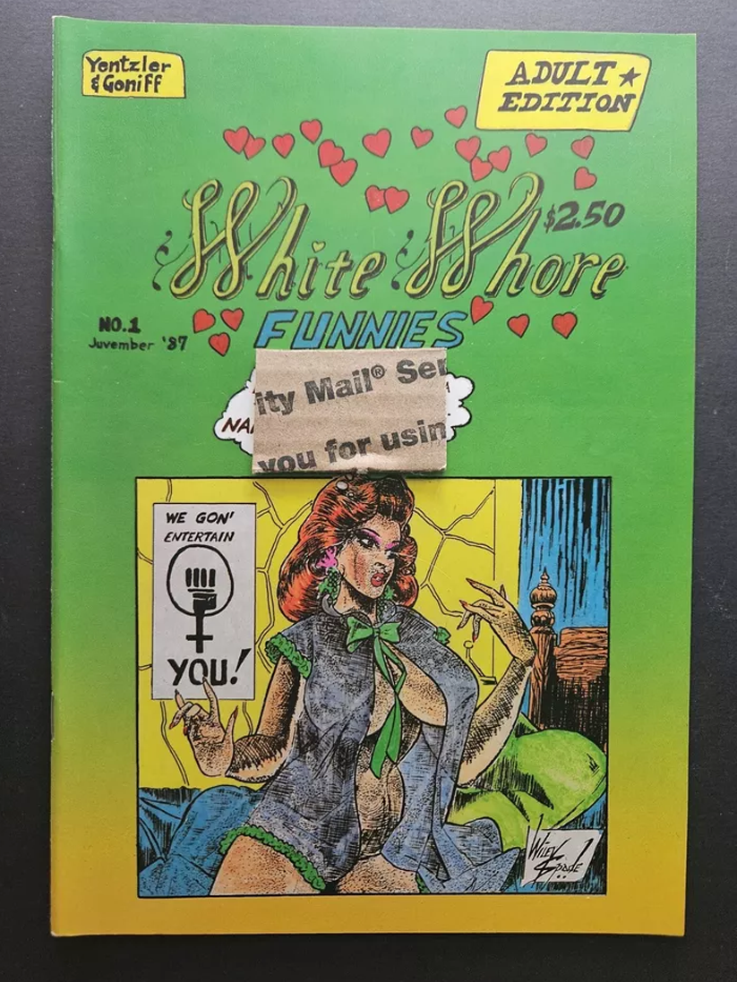 White Whore Funnies (1975) #1, 2nd Printing